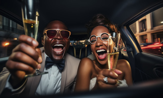 Chauffeur service for anniversary dinner in Wheat Ridge, CO